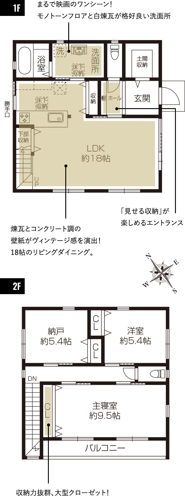 参考プラン間取り図、非日常を楽しめる、男前インダストリアルハウスの間取りをご紹介！