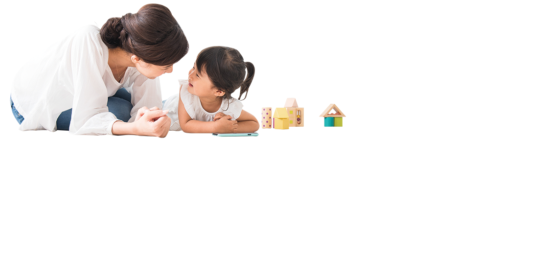 家族の笑顔あふれる、ゆとりある快適な住まい。