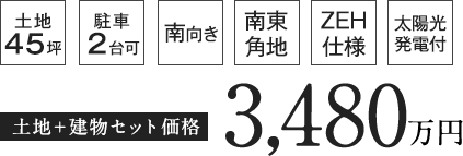 土地+建物セット価格