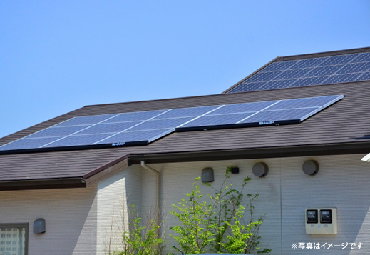 あかりTown鳥見町の太陽光発電
