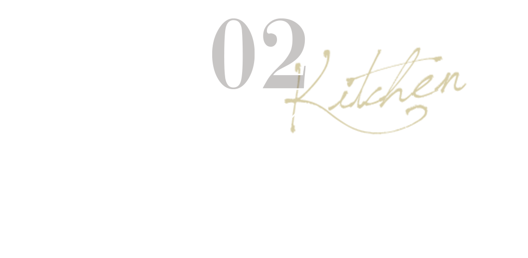 ソリッドハウスのキッチン